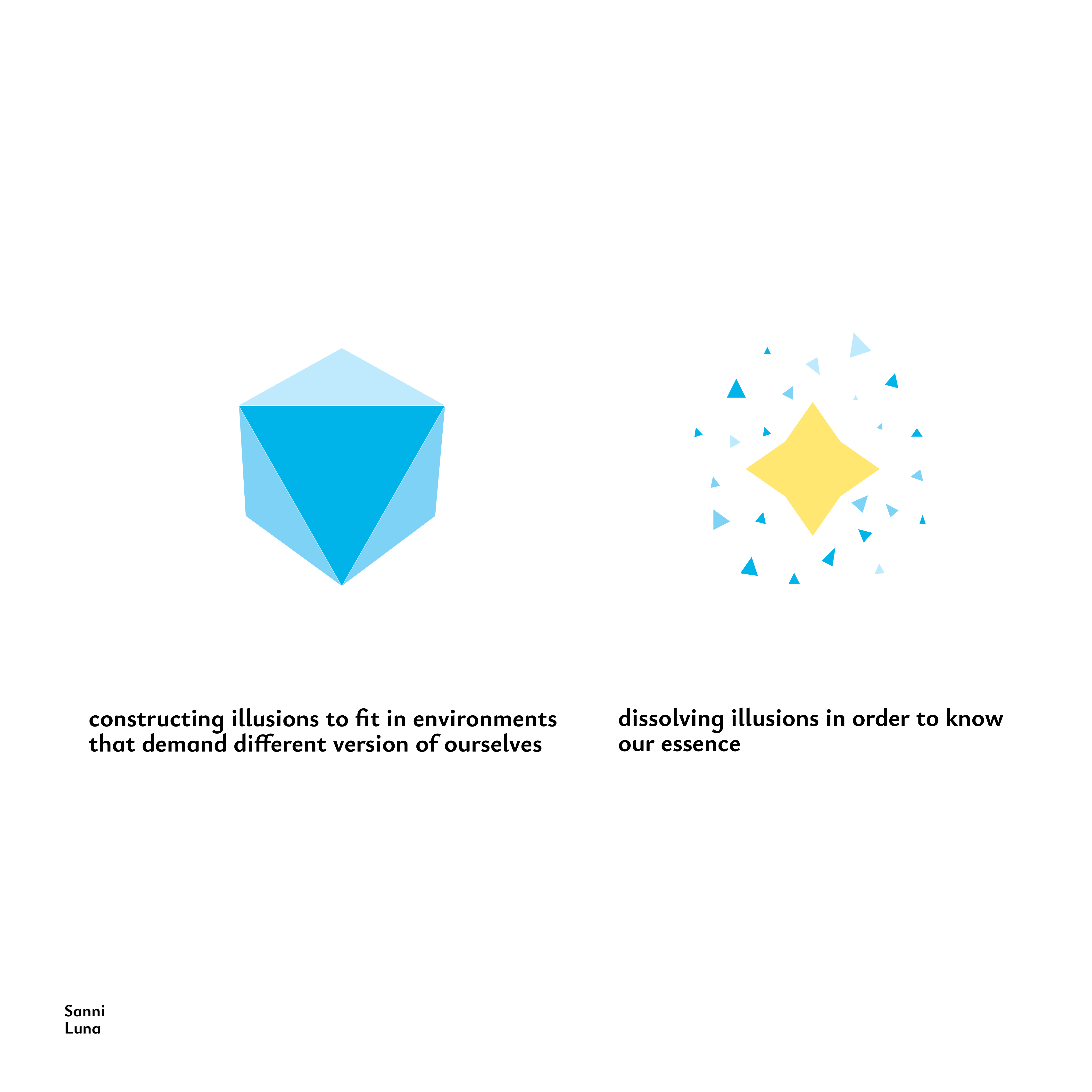 Constructing Illusions vs Dissolving Illusions